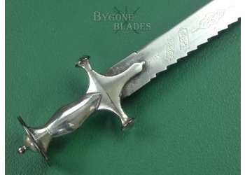 Indian Saw Toothed Firangi Sword. 19th Century. #2104007 #8