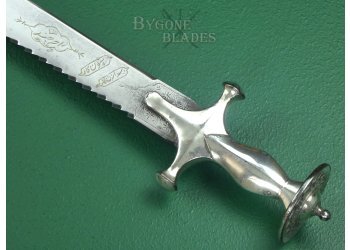 Indian Saw Toothed Firangi Sword. 19th Century. #2104007 #9
