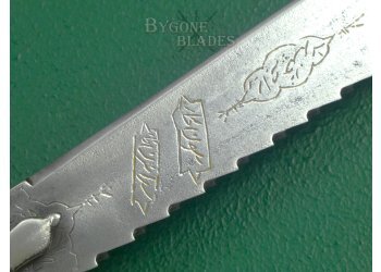 Indian Saw Toothed Firangi Sword. 19th Century. #2104007 #10