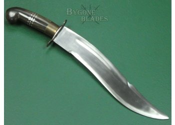 Indian Vintage Clip-Point Yataghan Knife Circa 1970. #2511016 #5