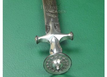 Indo-Persian High Status Saw Toothed Sword. Firangi Blade. #2104007 #10