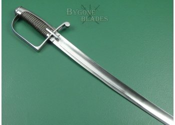 Italian 1833 Mounted Artillery Sabre. Wester &amp; Co. #2211004 #7