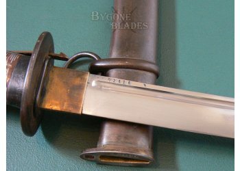 Japanese Army WW2 Type 95 NCO Sword. 1941 Middle Type Shin Gunto #6