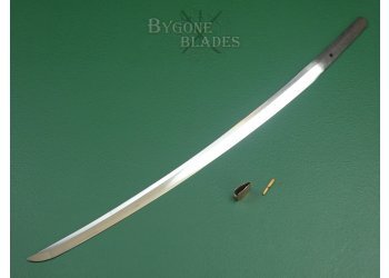 Japanese Samurai Sword. Early Shinto Period Long Wakizashi. Gunome Midare Hamon. #2201005 #8