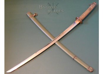 Samurai Katana Blade in Wartime Mounts