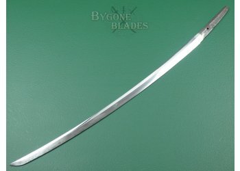 Japanese Long Wakizashi Sword. Family Mon. In Shira Saya #7