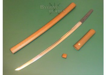 Japanese Muromachi Period Wakizashi Sword. Bizen Kunisumi Osafune Katsumitsu #9