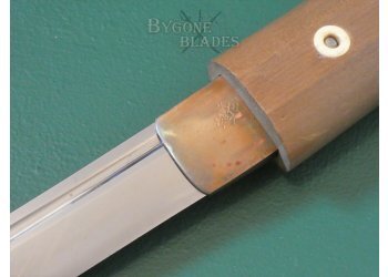 Japanese Muromachi Period Wakizashi Sword. Bizen Kunisumi Osafune Katsumitsu #10
