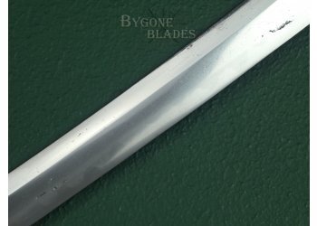 Japanese Shinto Period Wakizashi. Gunome Hamon. Clouds &amp; Rain Habaki.  #2201004 #8