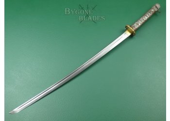 Japanese Type 95 NCO Sword. Matching Numbers. #2209006 #6