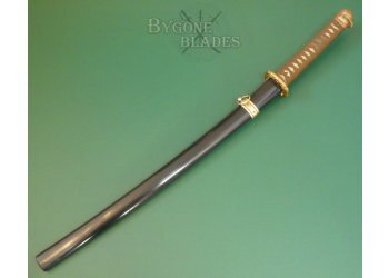 Japanese WW2 Pilots Sword. Heirloom Wakizashi Blade #4