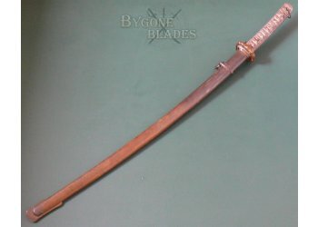 Japanese WW2 Type 95 Army NCO Sword. Nagoya Arsenal 2nd Type #6