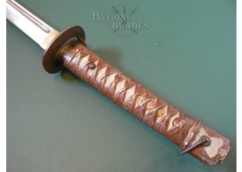 Japanese WW2 Type 95 NCO Sword. 1941 Imperial Japanese Army Shin Gunto #7
