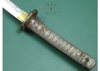 Japanese WW2 Type 95 Shin Gunto. NCO Sword. Matching Numbers. #2401014 #10