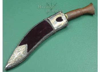 Nepalese Gurkha Kothimora Kukri Knife. Queens Gurkha Engineers. #2312002 #4