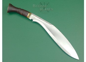 Nepalese Kukri Knife. Badged Scabbard. Early 20th Century. #2201014 #5