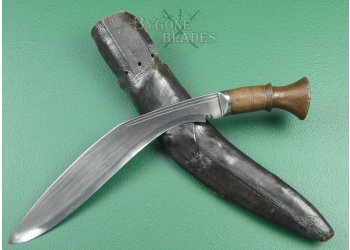 Nepalese WW1 Gurkha Fighting Kukri Knife. 1917 Date Stamp. #2201010a #2