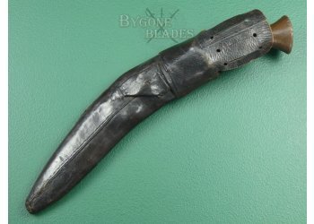 Nepalese WW1 Gurkha Fighting Kukri Knife. 1917 Date Stamp. #2201010a #4