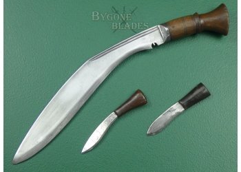 Nepalese WW1 Gurkha Fighting Kukri Knife. 1917 Date Stamp. #2201010a #6