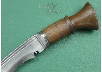 Nepalese WW1 Gurkha Fighting Kukri Knife. 1917 Date Stamp. #2201010a #10