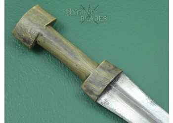 Ottoman Kurdish Khanjar. 19th Century Horn Hilt Dagger. #2201017 #7