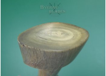 Ottoman Kurdish Khanjar. 19th Century Horn Hilt Dagger. #2201017 #9