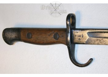 P1907 British Hooked Quillon Bayonet. WW1 #4