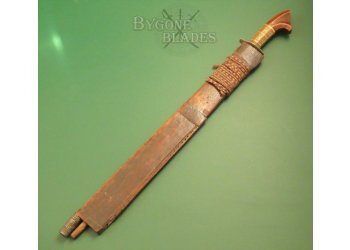 Philippines Bagobo Kampilan Short Sword. Mindanao Tribal Sword #4