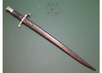 Portuguese M1886 Kropatschek Rifle Bayonet. Steyr #3