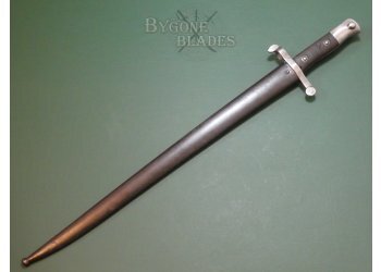 Portuguese M1886 Kropatschek Rifle Bayonet. Steyr #4