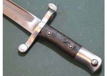 Portuguese M1886 Kropatschek Rifle Bayonet. Steyr #8