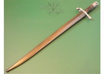 Portuguese M1886 Kropatschek Rifle Sword Bayonet #4