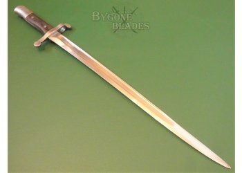 Portuguese M1886 Kropatschek Rifle Sword Bayonet #5