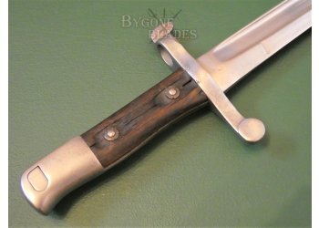 Portuguese M1886 Kropatschek Rifle Sword Bayonet #7