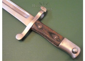 Portuguese M1886 Kropatschek Rifle Sword Bayonet #8