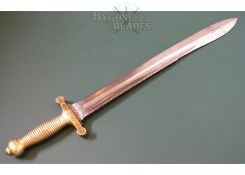 Russian Crimean War Pioneers Tesak Model 1834. Sawback Sword #7