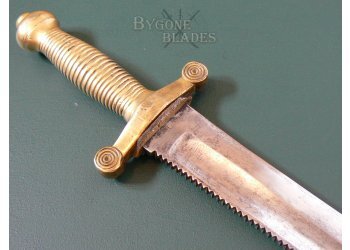 Russian Crimean War Pioneers Tesak Model 1834. Sawback Sword #10