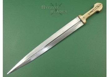 Russian Kindjal. 19th Century Caucasian Quama Short Sword. Maker Marked. #2103021 #6