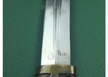 Russian M1907 Bebut Kindjal. Imperial Army Short Sword #10