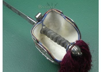 Scottish 1828 Pattern Argyll &amp; Sutherland Highlanders Broadsword. Family Crest. #2311001 #13