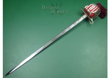 Scottish 1828 Pattern Argyll &amp; Sutherland Highlanders Broadsword. Family Crest. #2311001 #6