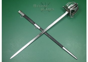 1828 Scottish Highlanders Basket hilt broadsword