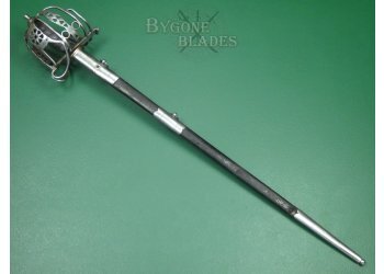 Scottish 1828 Pattern Highland Basket Hilted Broadsword Circa 1830-1840. #2401009 #3
