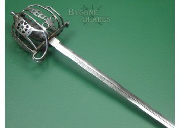 Scottish 1828 Pattern Highland Basket Hilted Broadsword Circa 1830-1840. #2401009 #7