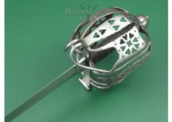 Scottish 1828 Pattern Highland Infantry Sergeants Basket Hilted Broadsword. Mole. #2207008 #10