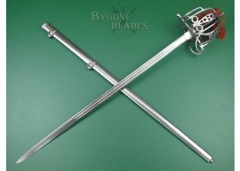 Thames Scottish Volunteers Basket hilt sword