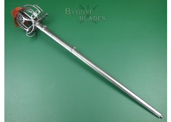 Scottish 1828 Pattern Officers Basket Hilt Broadsword. Thames Scottish Volunteers. #2207009 #3