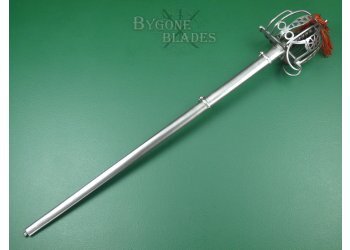 Scottish 1828 Pattern Officers Basket Hilt Broadsword. Thames Scottish Volunteers. #2207009 #4