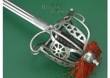 Scottish 1828 Pattern Officers Basket Hilt Broadsword. Thames Scottish Volunteers. #2207009 #10