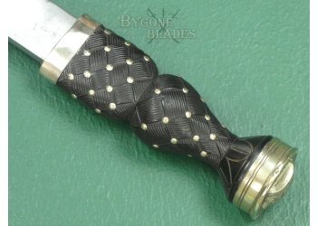 Scottish 1913 Mk III Pattern Regimental Pipers Dirk. #2502008 #8